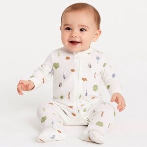 🍁Carter’s Just One You Woodland Forest Bear Zip Footed Sleeper 9M